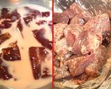 レバニン炒め（レバーとニンニクの芽炒め)作り方1写真