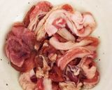 簡単♡レンジで生姜焼き豚肉キャベツ塊作り方3写真