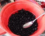 電子レンジ圧力鍋で　黒豆の煮物作り方4写真