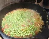 グリーンピースとベーコンのパスタ作り方7写真