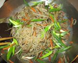☆簡単♪牛コマ肉と根菜糸コン甘辛煮☆作り方6写真
