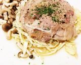 簡単♡レンジで生姜焼き豚肉キャベツ塊作り方7写真