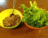15分でできる肉味噌レタス巻き作り方9写真