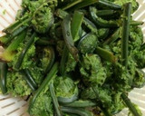 こごみのごま和え作り方1写真