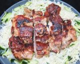 鶏もも焼きヨーグルトソース・ライタ風添え作り方17写真