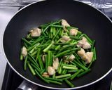 ご飯片手に♪にんにくの芽の甘辛炒め作り方2写真