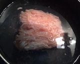 ママの味♪鶏挽肉と根菜のつゆだくそぼろ丼作り方2写真