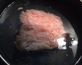 ママの味♪鶏挽肉と根菜のつゆだくそぼろ丼作り方2写真