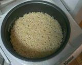 炊飯器でもちもち食感！玄米のびっくり炊き作り方2写真