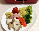 タコ焼きプレートで和風アヒージョ！作り方2写真