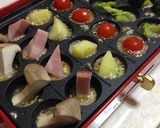 タコ焼きプレートで和風アヒージョ！作り方5写真
