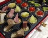 タコ焼きプレートで和風アヒージョ！作り方5写真