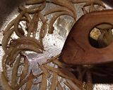 しめじとベーコンのクリームパスタ作り方5写真