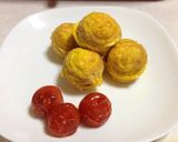 タコ焼きプレートでプチオムライス！作り方10写真