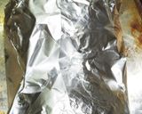 新玉ねぎの甘み包み焼き！にんにくマヨ味だ作り方7写真