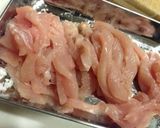 鶏ムネ肉＆クリームチーズの春巻き作り方1写真