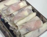 鶏ムネ肉＆クリームチーズの春巻き作り方3写真