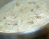 簡単一人鍋♪とんこつラーメンで作る白湯鍋作り方2写真