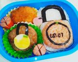 キャラ弁☆オレンジロックシード弁当作り方8写真