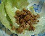 豚ひき肉のレタス包み作り方4写真