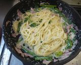 生クリーム未使用菜の花ミルクリームパスタ作り方10写真