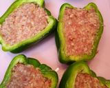 大きいピーマンで☆ピーマンの肉詰め作り方4写真
