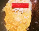 トロッとチーズ入りカニカマ卵焼き作り方3写真