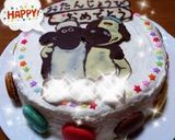ひつじのショーン☆キャラチョコケーキ作り方5写真