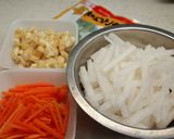 すりごまたっぷり！煮なます作り方1写真