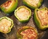 大きいピーマンで☆ピーマンの肉詰め作り方6写真