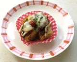 お弁当にお好み焼きのアレンジ^^;作り方3写真