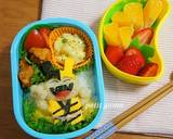 キャラ弁★妖怪ウォッチ★でんぱく小僧作り方4写真