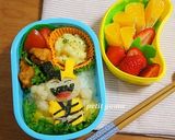 キャラ弁★妖怪ウォッチ★でんぱく小僧作り方4写真