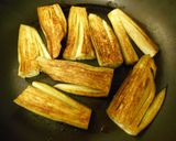 焼き茄子の胡麻ぽん和え作り方2写真