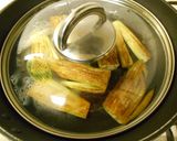 焼き茄子の胡麻ぽん和え作り方3写真