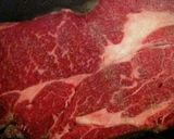 肉に襲われる!!!男の牛ステーキ♪作り方5写真