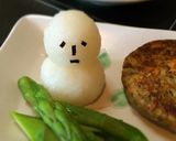 いわし＆かぼちゃハンバーグ＊おろしダレ作り方1写真