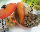 筍水煮でとっても簡単♪たけのこご飯☆ミ作り方1写真