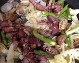 ホタルイカとアサリのパスタ作り方5写真