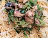 きゅうりと鯖缶で皿素麺!作り方5写真