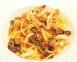 カリカリ☆パン粉とシーフードのパスタ作り方6写真