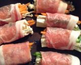 野菜の肉巻作り方4写真