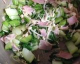 子どもが喜んだ青梗菜とベーコンのスープ作り方1写真