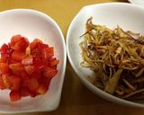 混ぜるだけ♬鶏とごぼうのガーリックピラフ作り方3写真