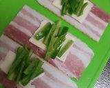 豚丼のたれを利用☆ベーコンのピーマン巻き作り方2写真