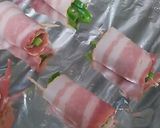 豚丼のたれを利用☆ベーコンのピーマン巻き作り方3写真