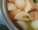 かぶと生揚げの煮物作り方15写真