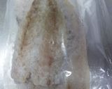松葉開きの冷凍アジで・アジの天ぷら作り方1写真