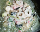 フライパン簡単 ちくわコロ野菜かき揚げ作り方5写真