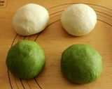 春到来♪抹茶みるくブレッド＆ロール作り方4写真